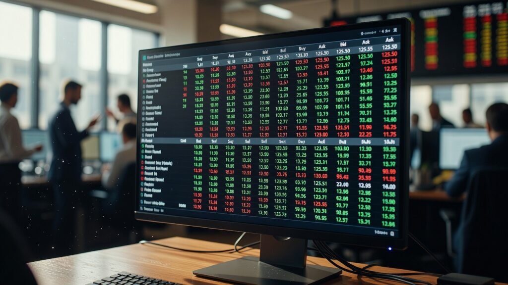 player driven market order book in game