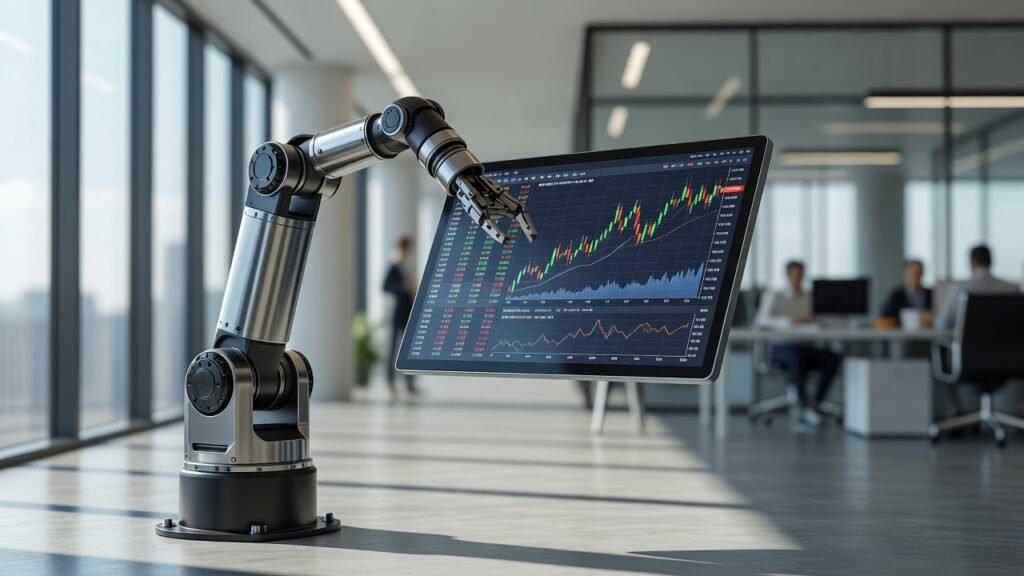 Bot lab style trading automation interface