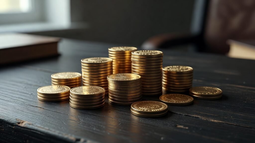In-game economy currency system example