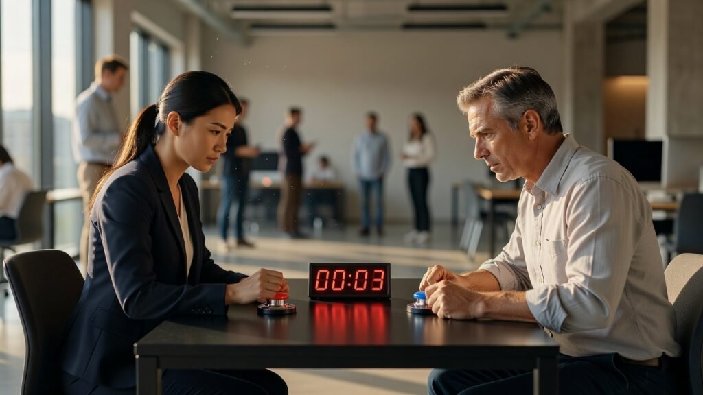 timed quiz battle in rpg trading game alternative to courses
